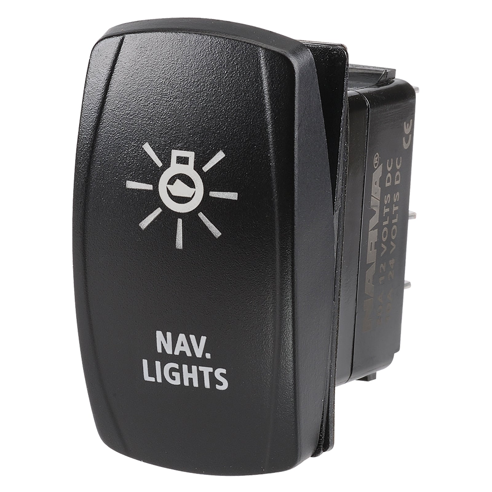 Switch Nav Lights Led 12/24V Rocker