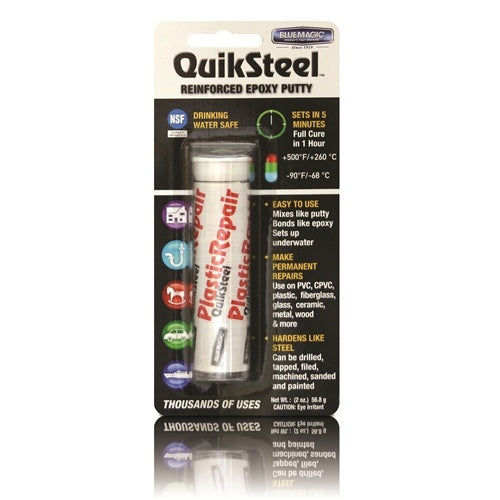 Quiksteel Plastic Repair Putty 56.8G