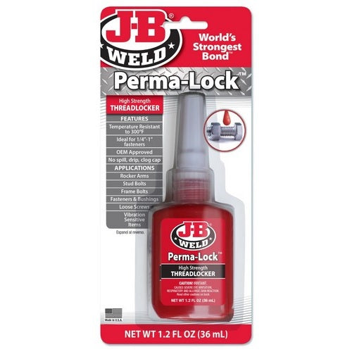 Jb Weld Perma-Lock 36 Ml Red Threadlocker