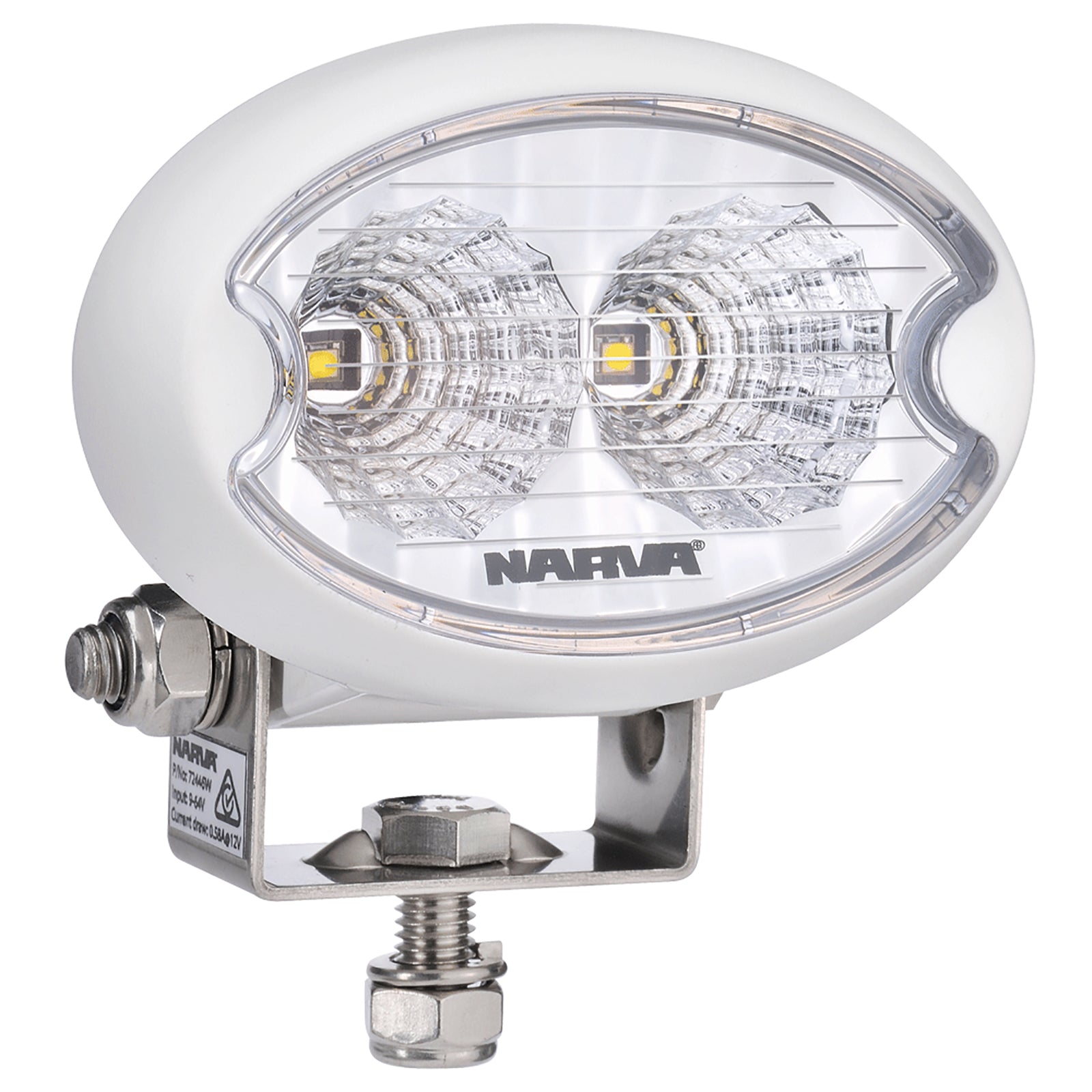 Narva W/Lamp 9-64V Led Marine Oval