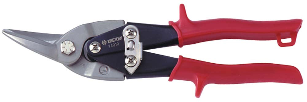 King Tony 10inch Aviation Tin Snips Lh