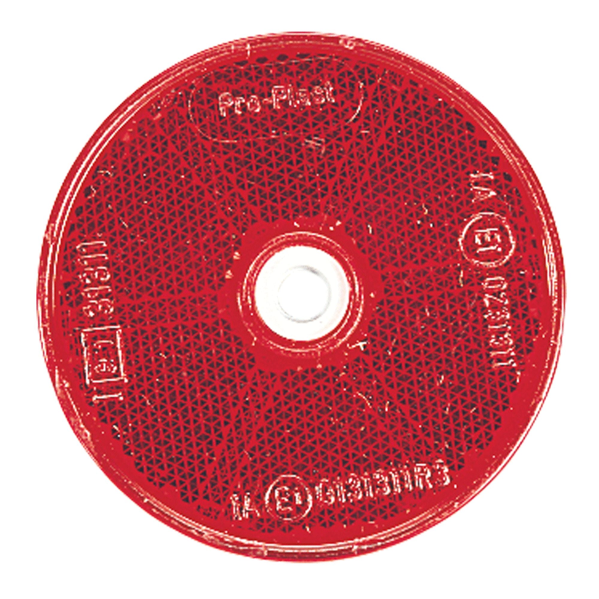Narva Red Reflector 60mm Dia Pk3