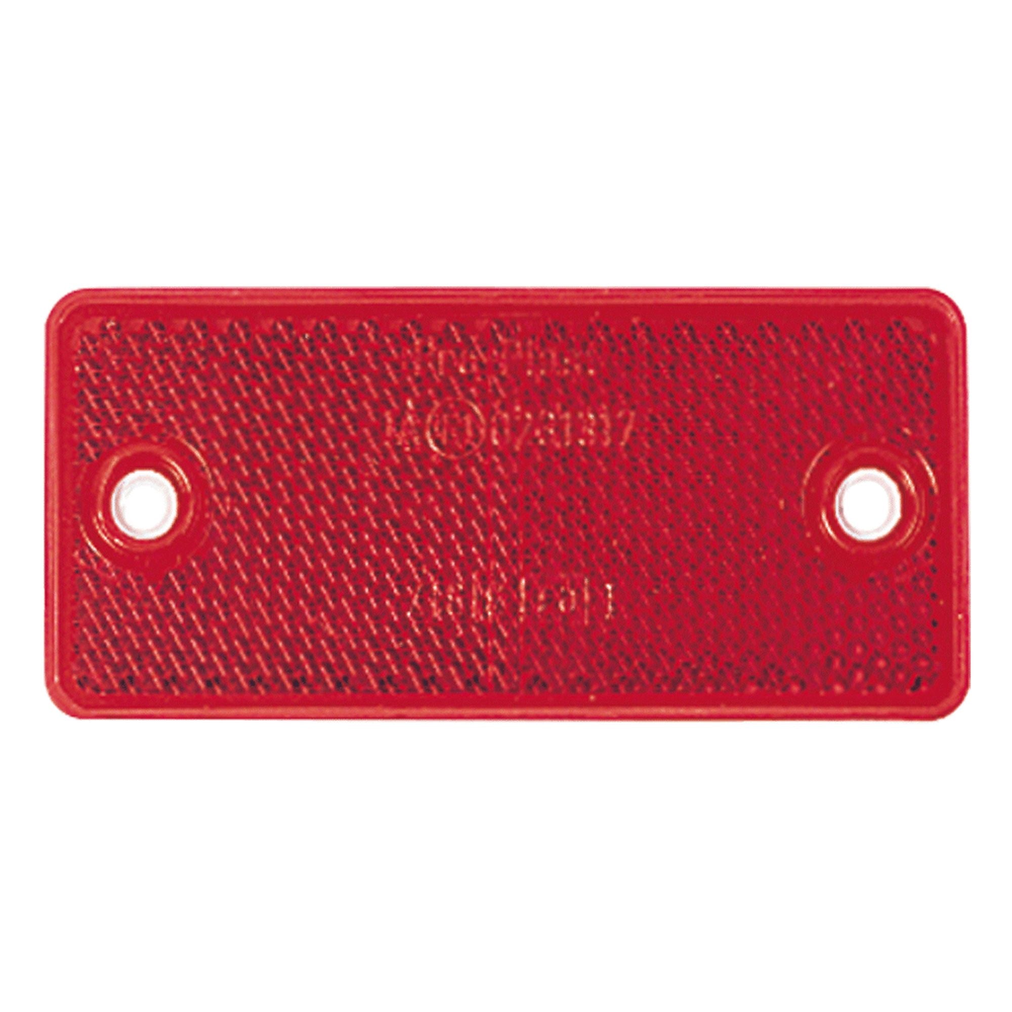 Narva Reflector Red 90X40 F/Holes 50
