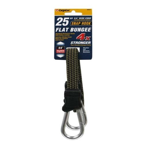 Cargoloc Snaphook Bungee Cords 25In With Snaphooks