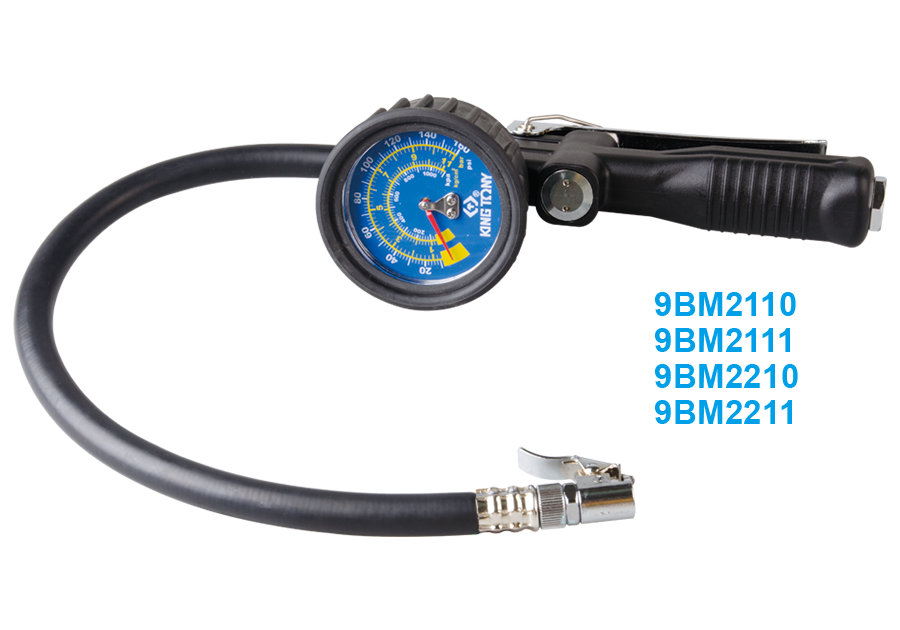 King Tony 3-in-1 inflator Max 220 Psi