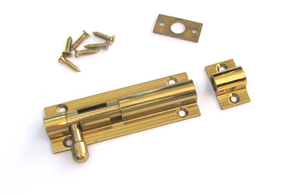 Barrelbolt Standard 60mm Brass