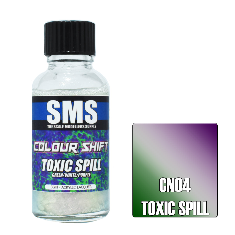 SMS Airbrush Paint 30Ml Colour Shift Toxic Spill