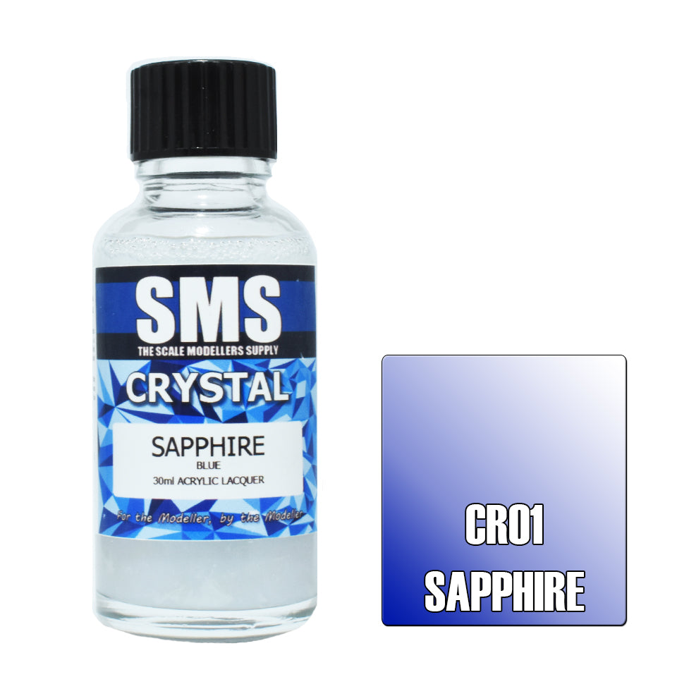 SMS Airbrush Paint 30Ml Crystal Sapphire