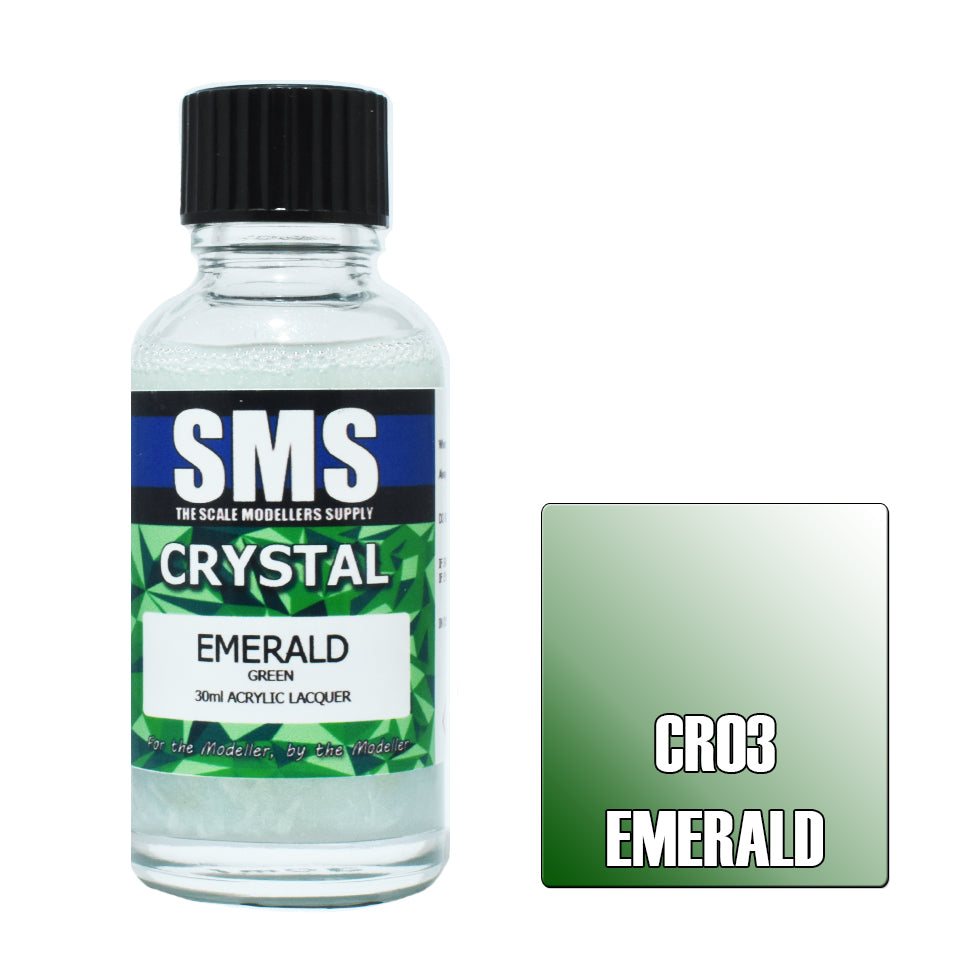 SMS Airbrush Paint 30Ml Crystal Emerald