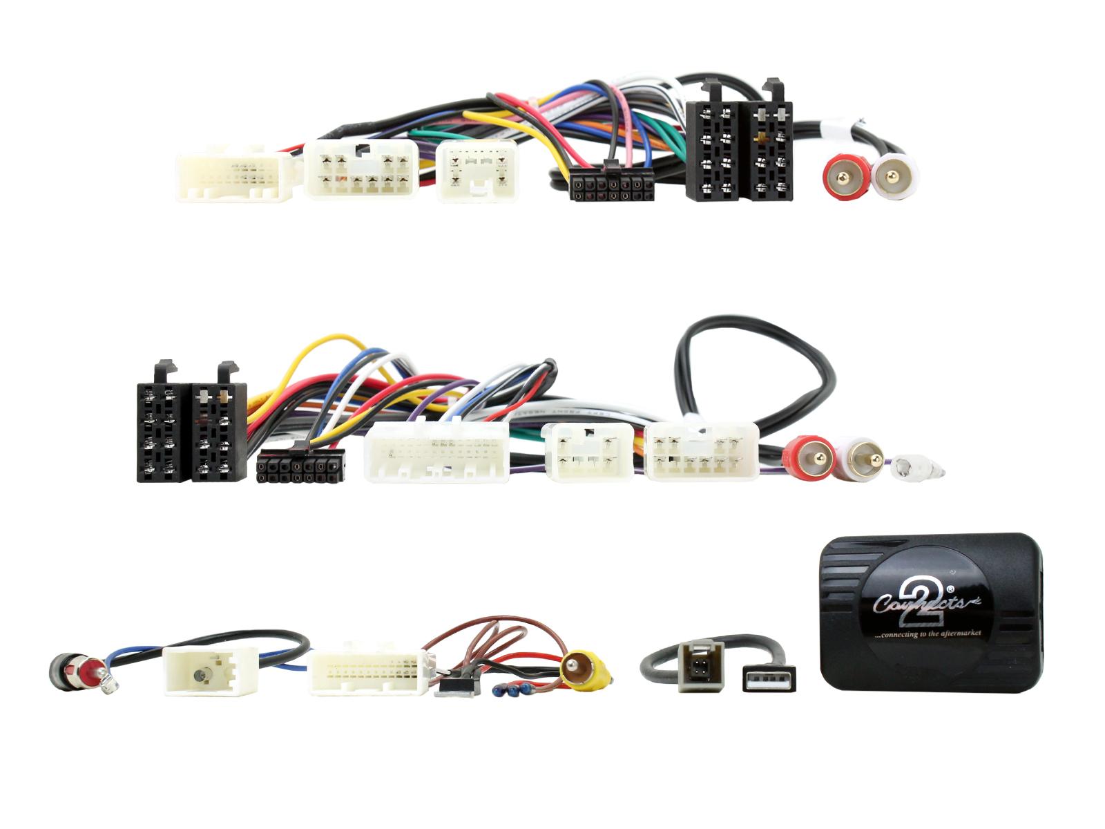 Swc Harness Toyota 01 On Aux / Usb / Cam Retention