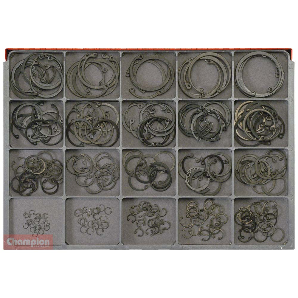 Champion Master Kit 240Pc internal Circlip Asst- Imperial