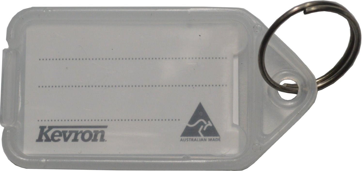 Kevron Key Tag Giant Loose Clear