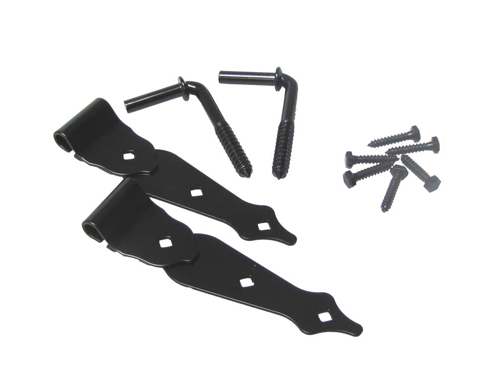 Gudgeon Screw Hinge Black Dp2