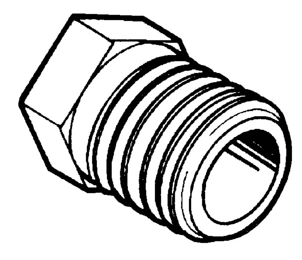 Norma Taper Thread Blanking Plug 1/8in Bspt Order in 10s ONLY