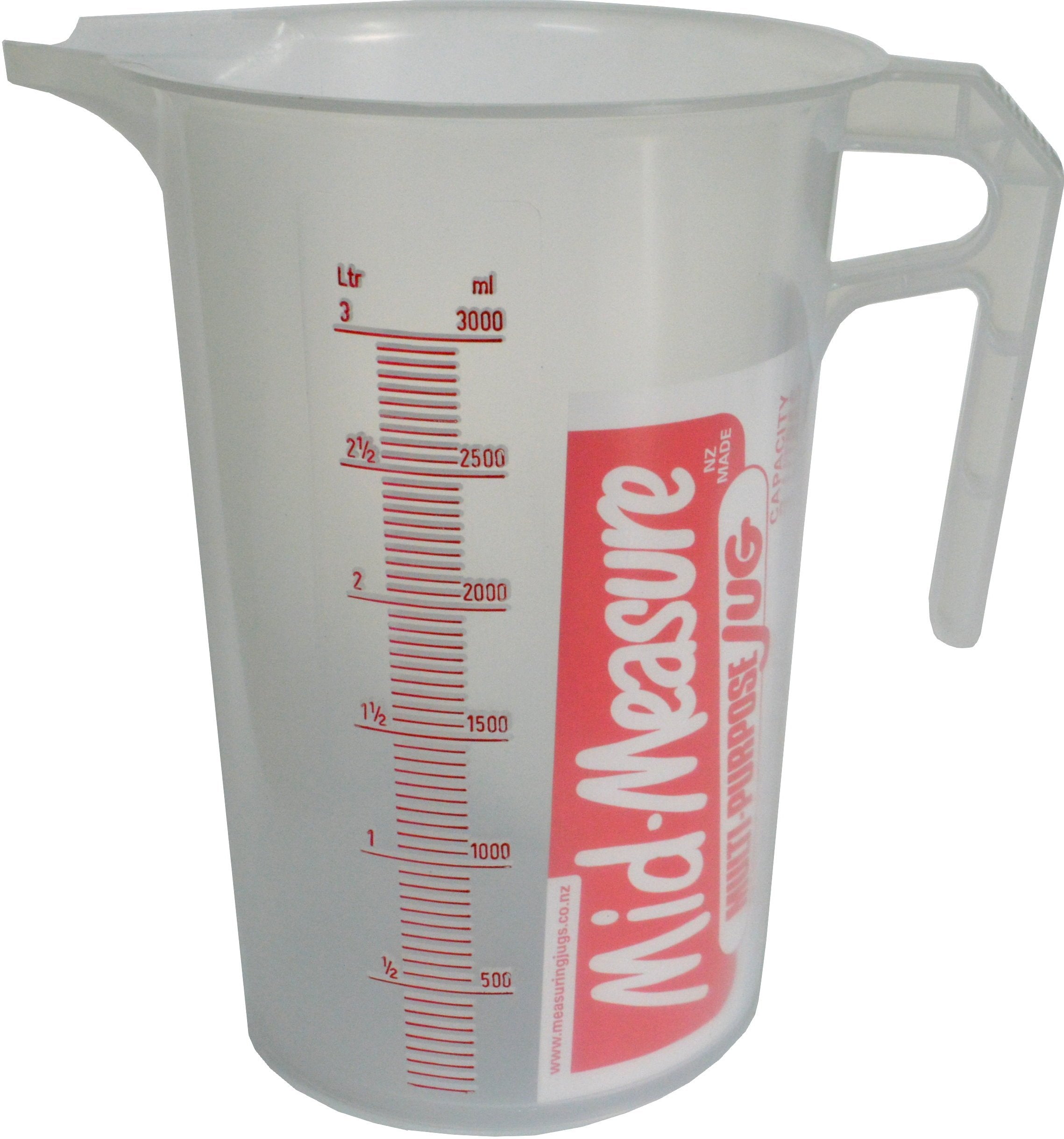 Peak Plastic Measuring Jug 3L