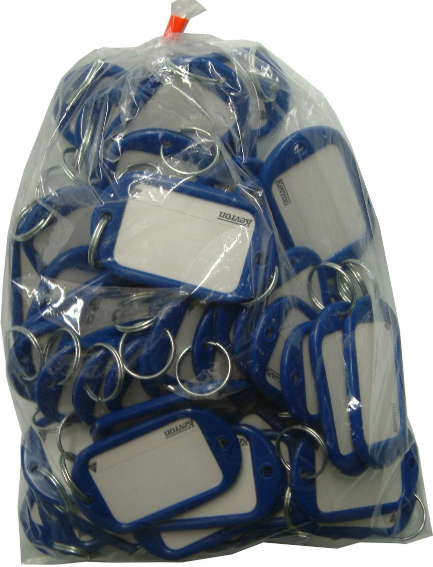 Kevron Key Tag Jumbo 50-pce Bag Blue