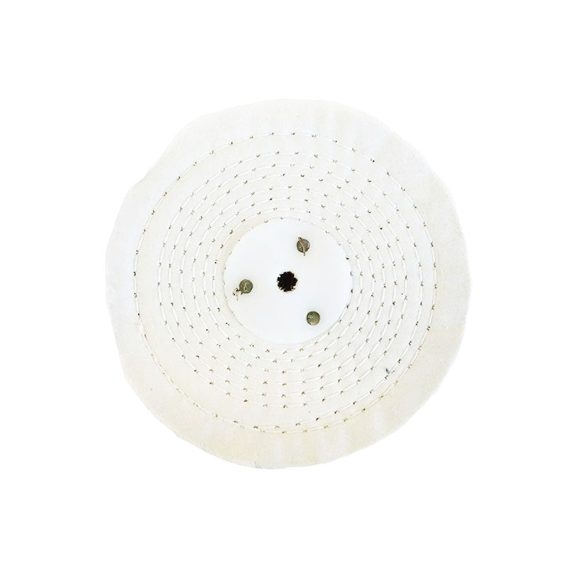 Josco Polishing Wheel 150X30 100 Fold Calico Stitched