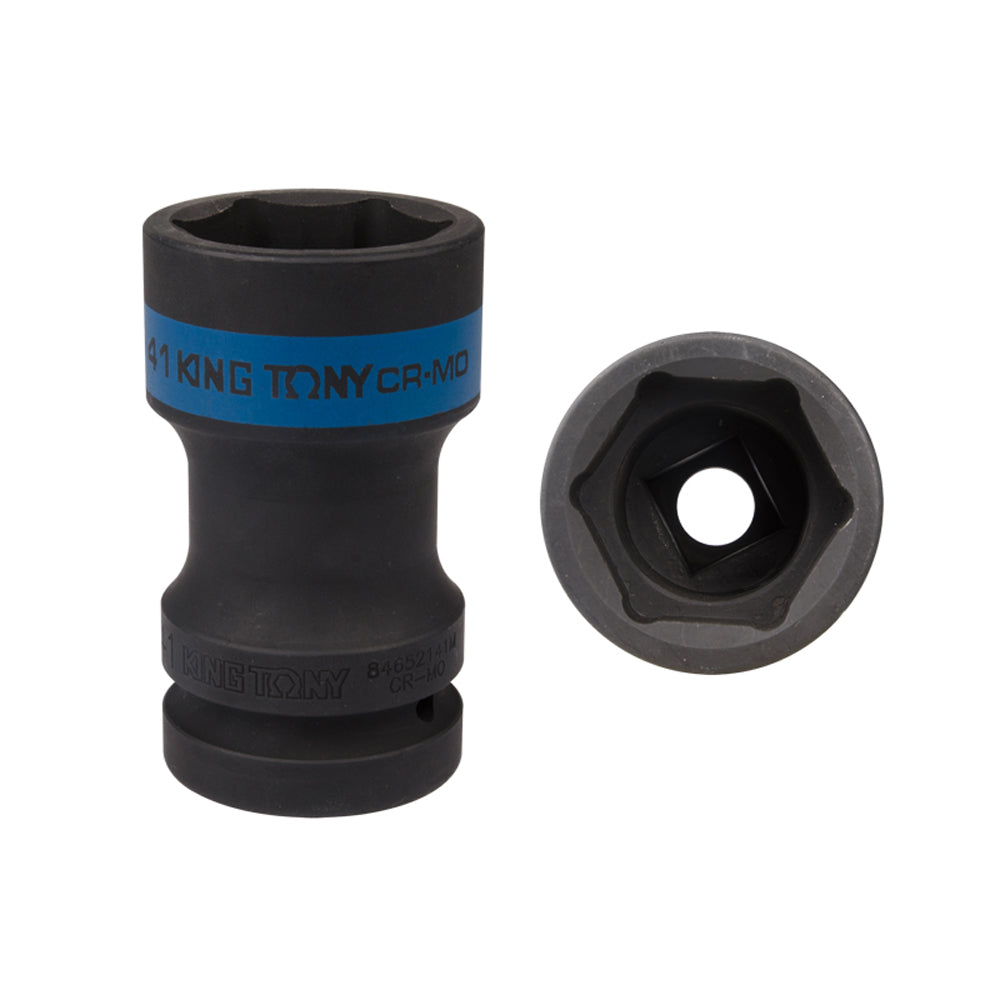 King Tony 1in Dr. Impact Deep Socket 6Pt. 41mm X 21Sq. 87mml