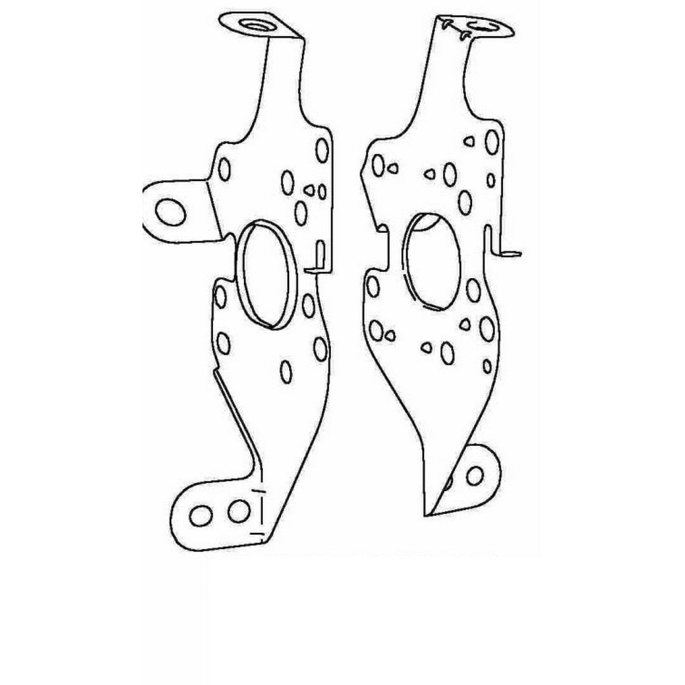 Toyota Fun Cargo Ncp2# 08/1999 On Radio Brackets