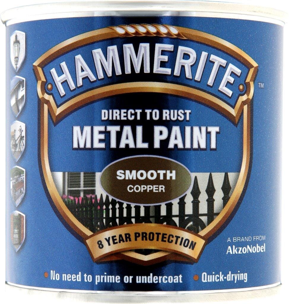 Hammerite Smooth 250ml Copper