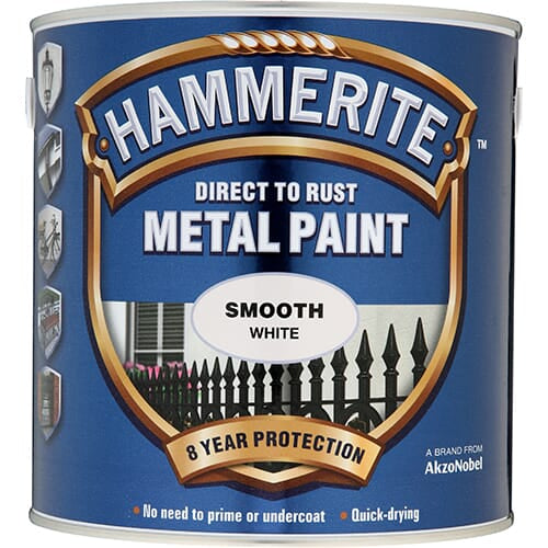 Hammerite Smooth 2.5litre White