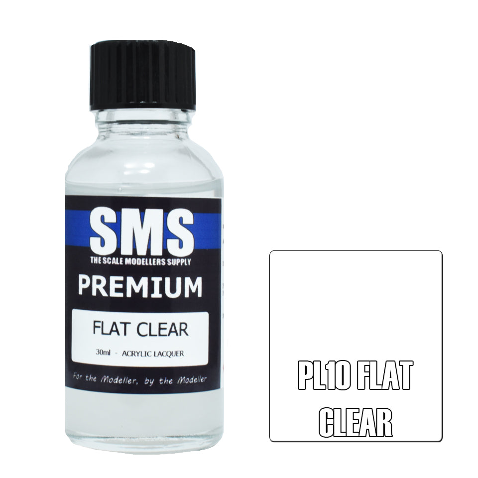 SMS Airbrush Paint 30Ml Premium Flat Clear