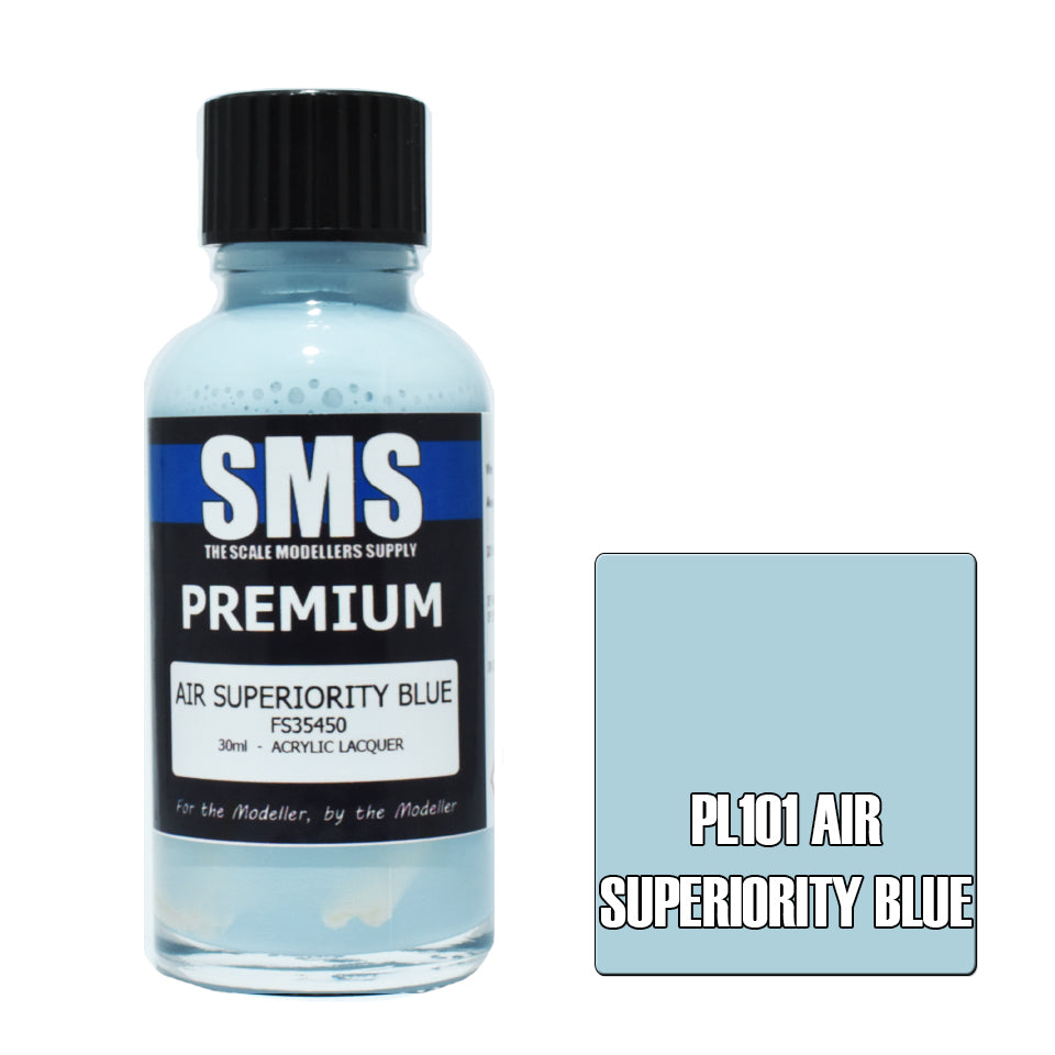 SMS Airbrush Paint 30Ml Premium Air Superiority Blue