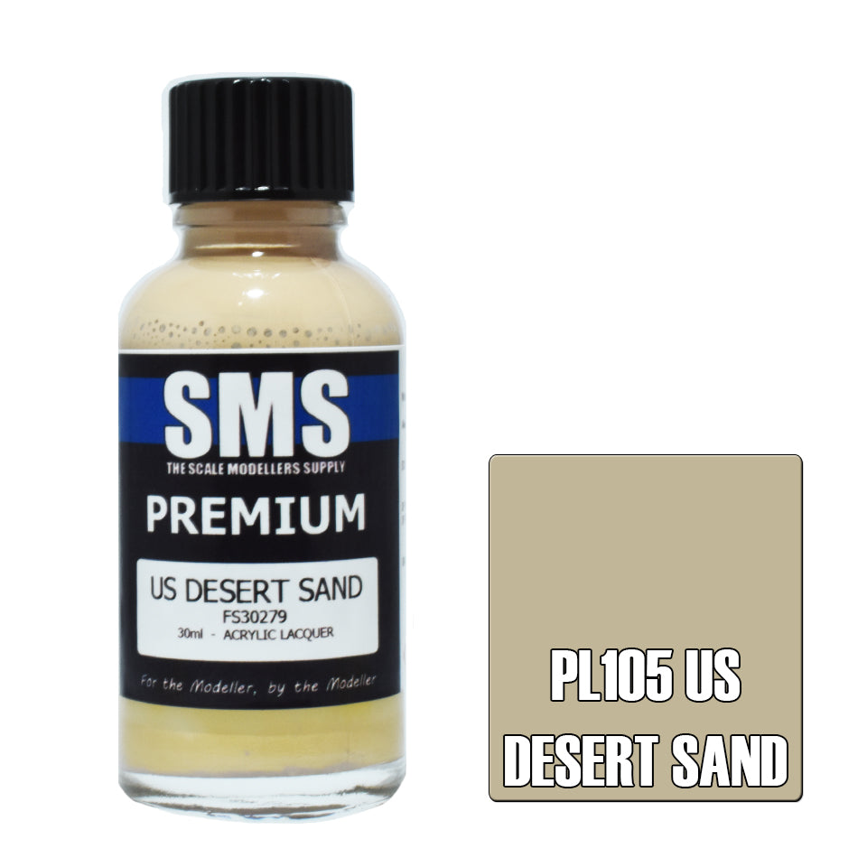 SMS Airbrush Paint 30Ml Premium Us Desert Sand