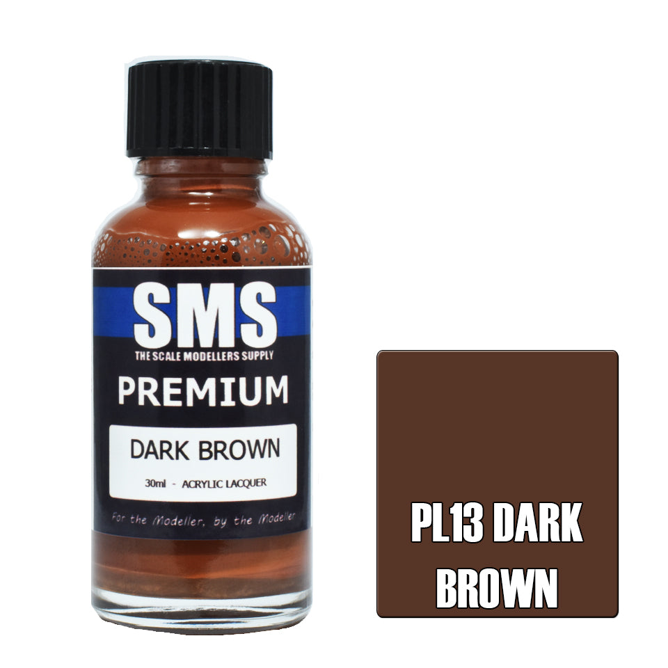 SMS Airbrush Paint 30Ml Premium Dark Brown