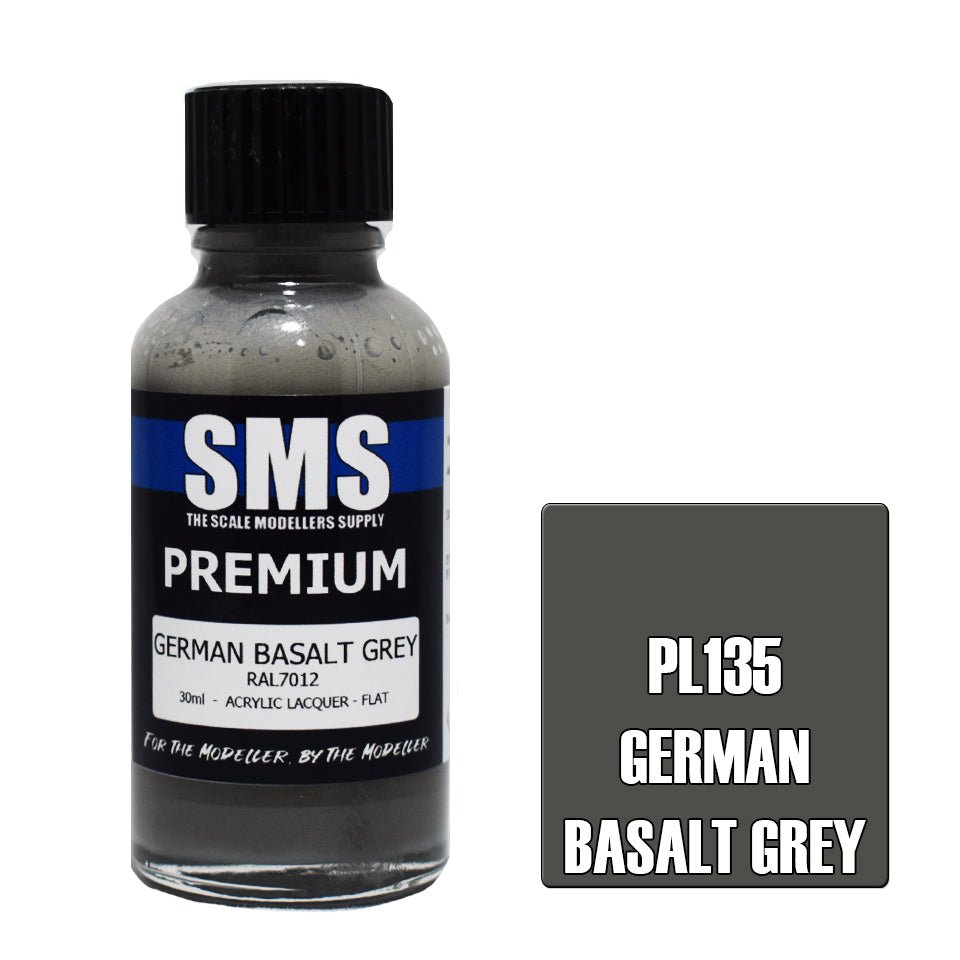 SMS Airbrush Paint 30Ml Premium German Basalt Grey