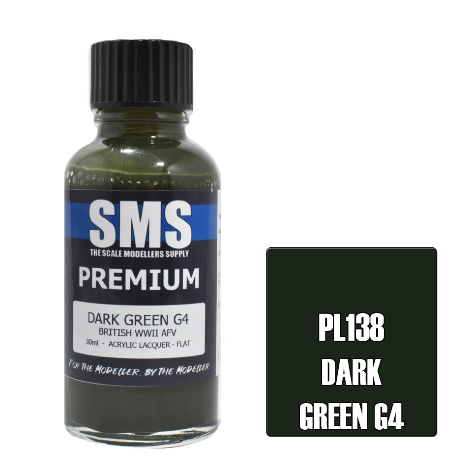 SMS Airbrush Paint 30Ml Premium Dark Green G4