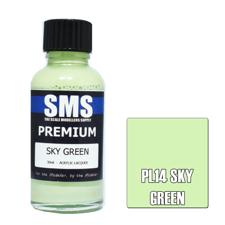 SMS Airbrush Paint 30Ml Premium Sky Green