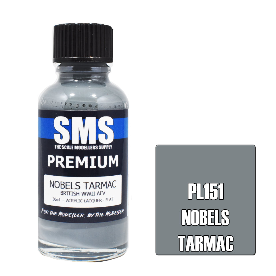 SMS Airbrush Paint 30Ml Premium Nobels Tarmac