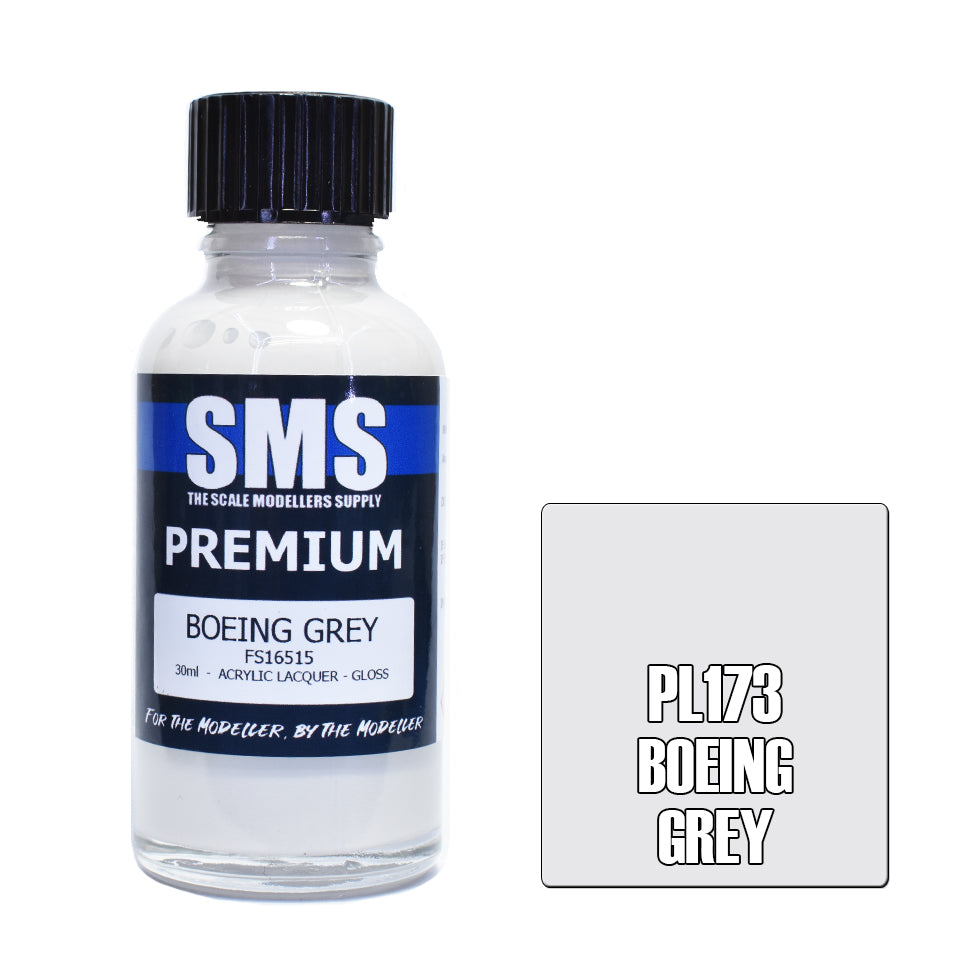 SMS Airbrush Paint 30Ml Premium Boeing Grey