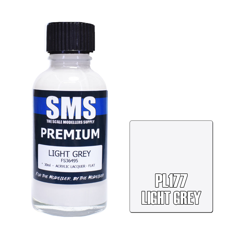 SMS Airbrush Paint 30Ml Premium Light Grey