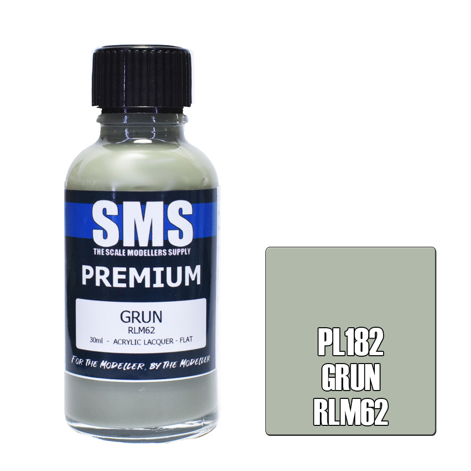 SMS Airbrush Paint 30Ml Premium Grun Rlm62