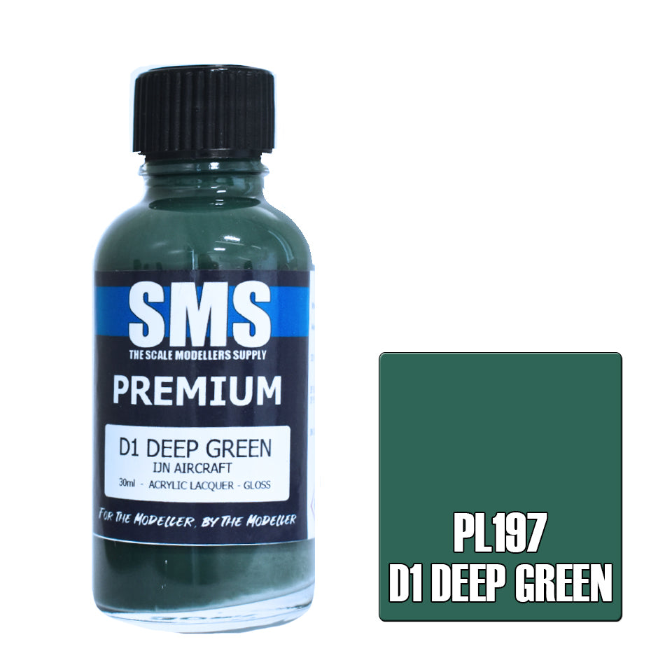 SMS Airbrush Paint 30Ml Premium D1 Deep Green