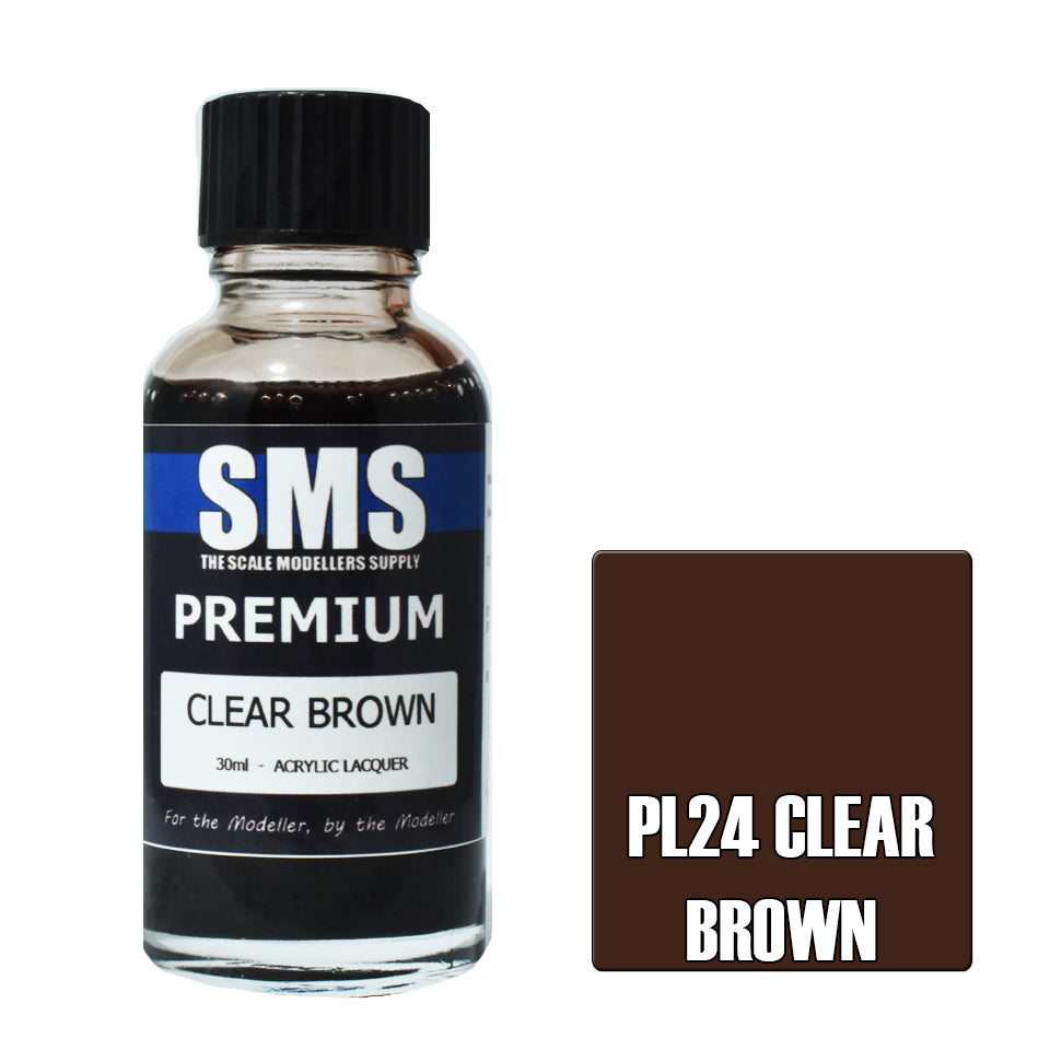 SMS Airbrush Paint 30Ml Premium Clear Brown