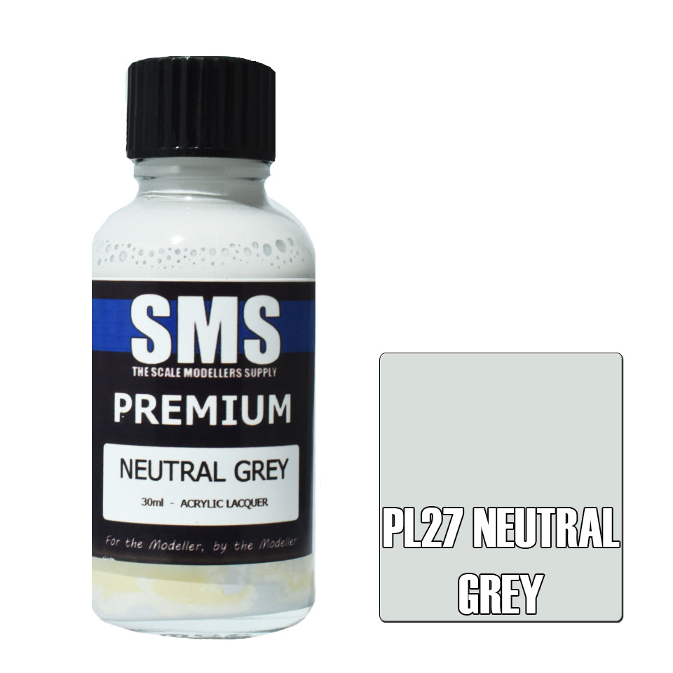 SMS Airbrush Paint 30Ml Premium Neutral Grey