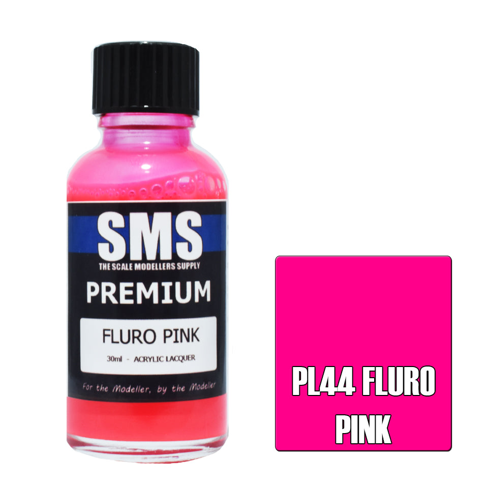SMS Airbrush Paint 30Ml Premium Fluro Pink