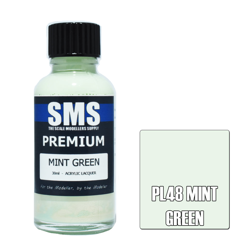 SMS Airbrush Paint 30Ml Premium Mint Green