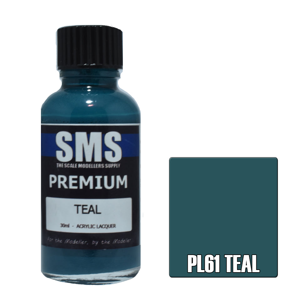 SMS Airbrush Paint 30Ml Premium Teal