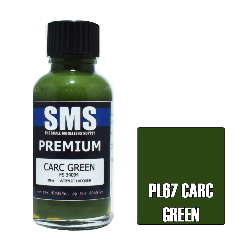 SMS Airbrush Paint 30Ml Premium Carc Green