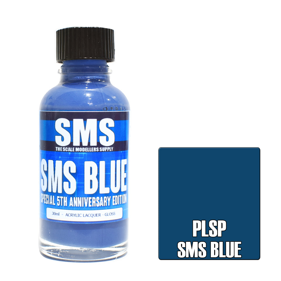 SMS Airbrush Paint 30Ml Premium Sms Blue