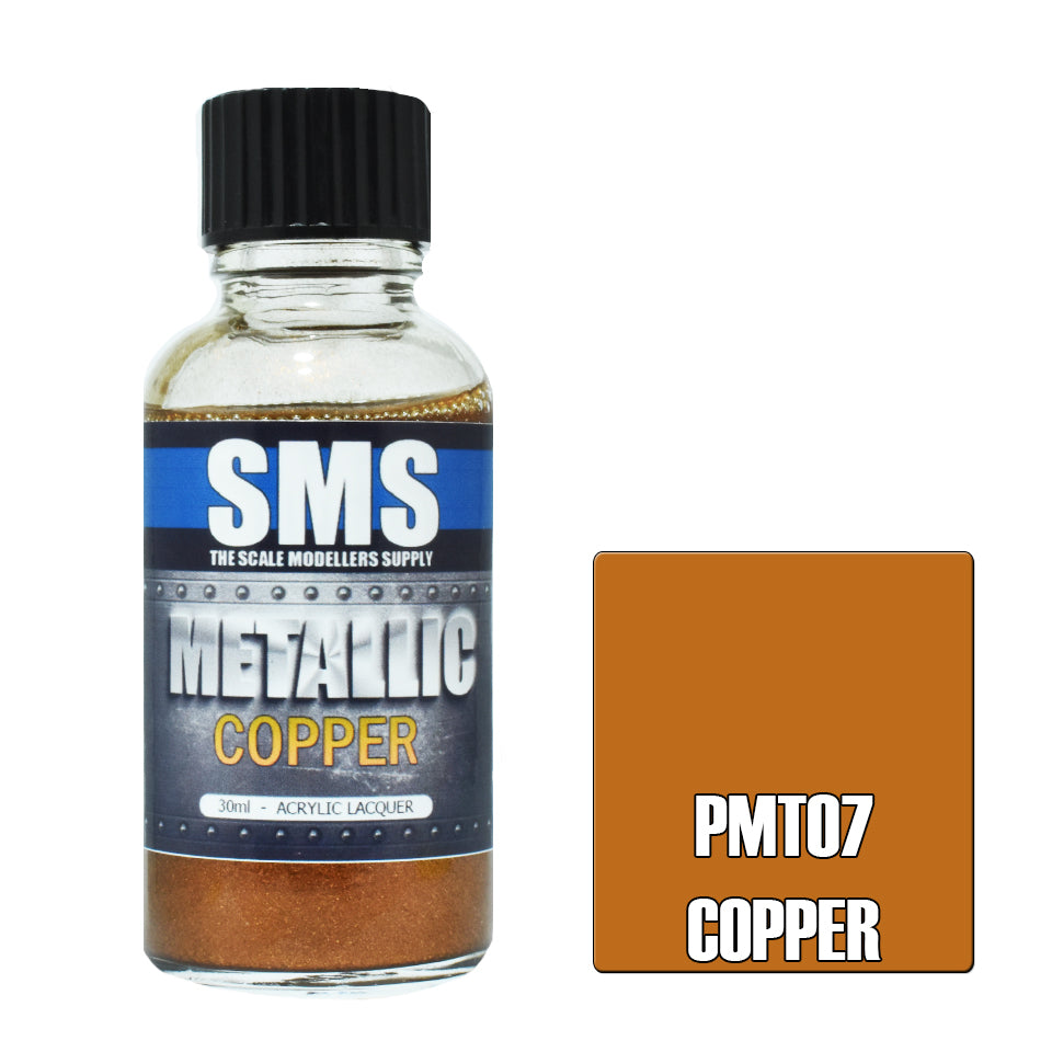 SMS Airbrush Paint 30Ml Metallic Copper
