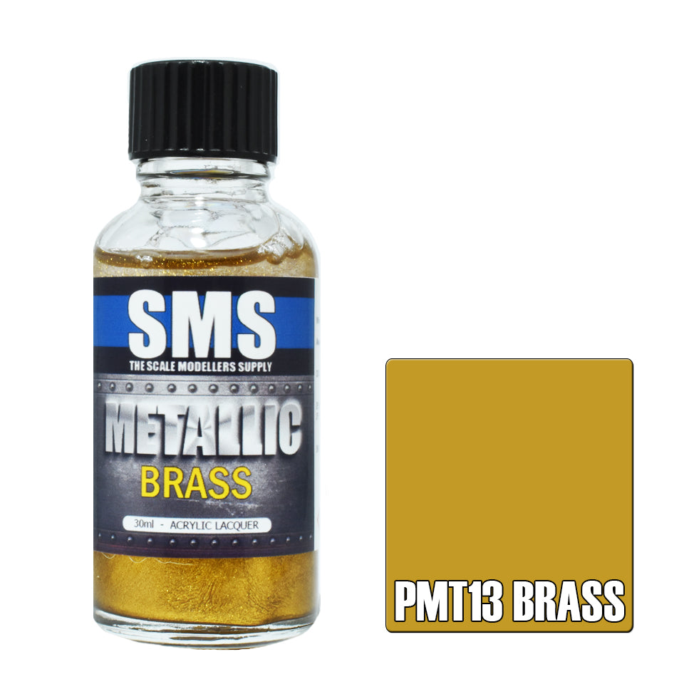 SMS Airbrush Paint 30Ml Metallic Brass
