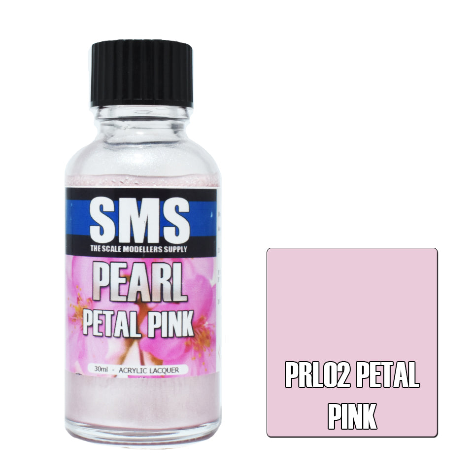 SMS Airbrush Paint 30Ml Pearl Petal Pink
