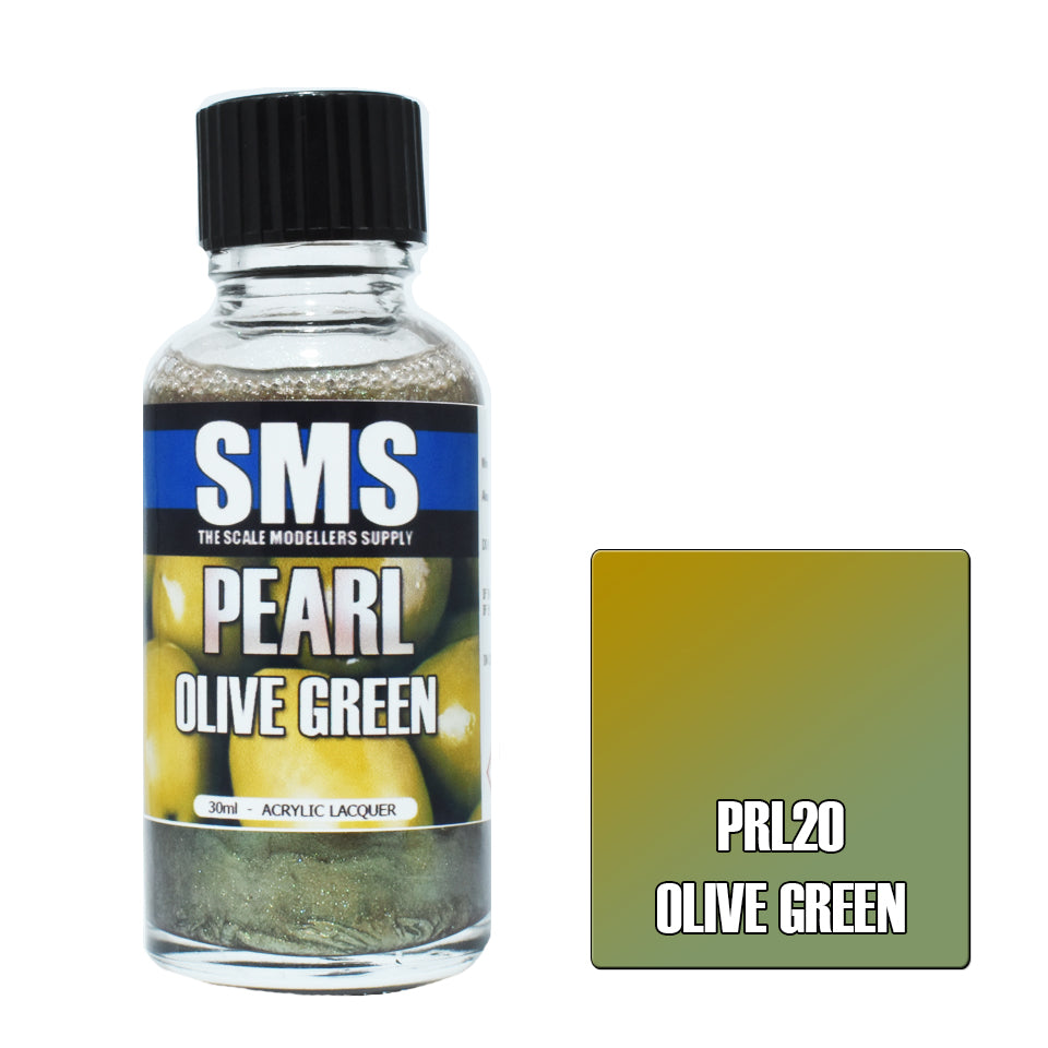 SMS Airbrush Paint 30Ml Pearl Olive Green