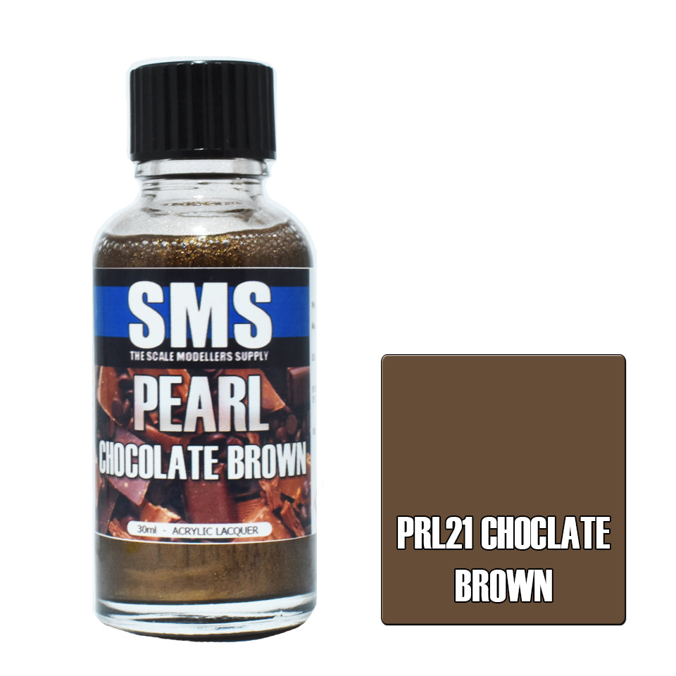 SMS Airbrush Paint 30Ml Pearl Chocolate Brown