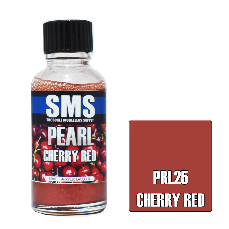 SMS Airbrush Paint 30Ml Pearl Cherry Red